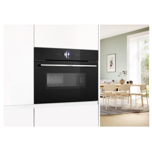 BOSCH - Four Combiné Mo Intégrable 45l Noir - CMG7761B1 - large