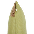 BELIANI - Lot de 2 coussins décoratifs CHMISTAR 45 x 45 cm Vert Unicolore - vignette