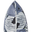 BELIANI - Lot de 2 coussins décoratifs FANATE Velours 45 x 45 cm Gris Motif abstrait - vignette