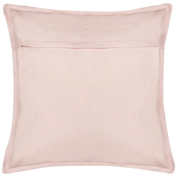 BELIANI - Lot de 2 coussins décoratifs MURRAYA Velours 45 x 45 cm Rose Motif de Noël - large
