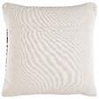 BELIANI - Lot de 2 coussins décoratifs SALIZAR Coton 45 x 45 cm Noir Motif géométrique - vignette