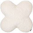 BELIANI - Lot de 2 coussins décoratifs ACHILLEA Fourrure synthétique 54 x 54 cm Beige Unicolore - vignette