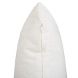 BELIANI - Lot de 2 coussins décoratifs RUSCUS Coton 45 x 45 cm Blanc Motif abstrait - vignette