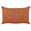 BELIANI - Lot de 2 coussins décoratifs ALBIUM Coton 55 x 35 cm Orange Motif à chevrons - vignette