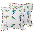 BELIANI - Lot de 2 coussins décoratifs MALLOW 45 x 45 cm Multicolore - vignette