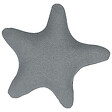 BELIANI - Lot de 2 coussins décoratifs BHOPAL Coton 40 x 40 cm Gris Étoile - vignette
