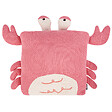BELIANI - Lot de 2 coussins décoratifs JARGALLI Coton 35 x 35 cm Rose Crabe - vignette