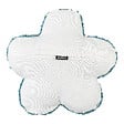 BELIANI - Lot de 2 coussins décoratifs SORREL Coton 30 x 30 cm Bleu Fleur - vignette