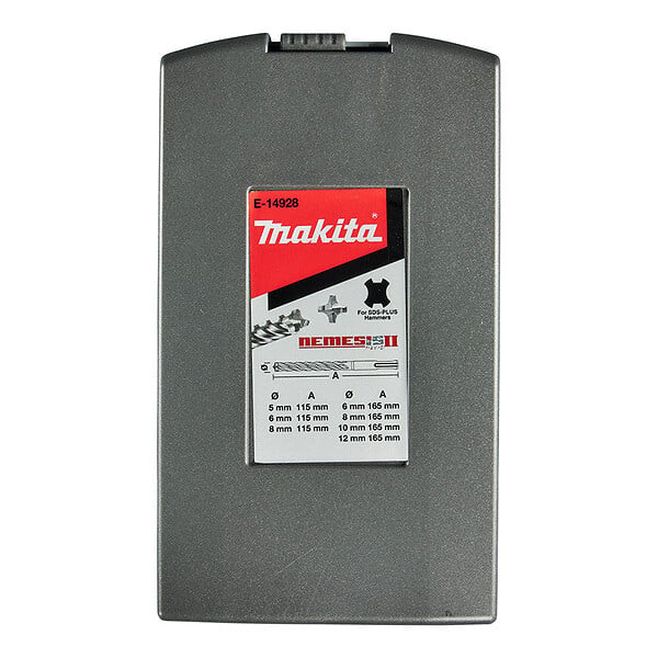 MAKITA - Coffret de 7 forets NEMESIS II MAKITA E-14928 à emmanchement SDS-Plus (courts) - large