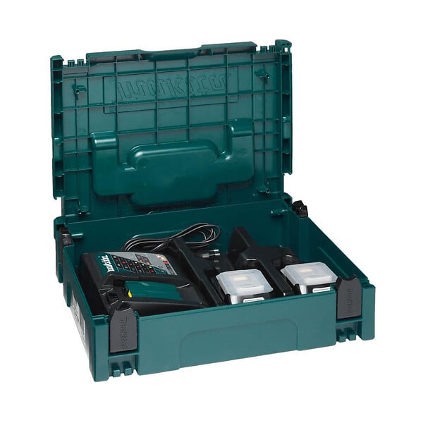 MAKITA - Chargeur et batterie 18V 2x3Ah Li-Ion avec coffret 197952-5 Makita - large