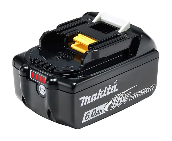 MAKITA - Pack Énergie 18V - 2 batteries BL1860B 6 Ah Li-Ion -  - avec 1 chargeur - MAKPAC - 198116-4 - large