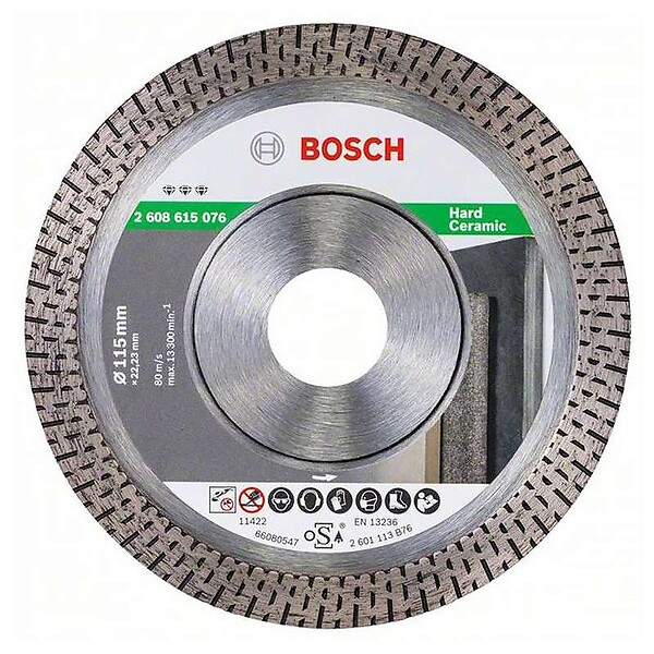 BOSCH - Pack Spécial Meuleuse Gws 7-125 + 2 Disques Diamant + 1 Sac De Transport Bosch Pro 06159975h2 - large