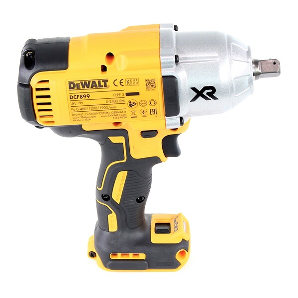 DEWALT - Boulonneuse à chocs DEWALT DCF899N-XJ 18 V Li-ion Brushless 3 vitesses - 950 Nm (vendu sans batterie) - large