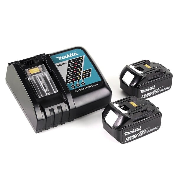 MAKITA - Visseuse à placo automatique 2x5Ah 18V LXT ® MAKITA DFR550RTJ en MAKPAC - large