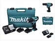 MAKITA - Perceuse Visseuse À Percussion Sans Fil - 12 V Li-ion 2 Ah Cxt - Ø 10 Mm - 1,2 Kg - vignette