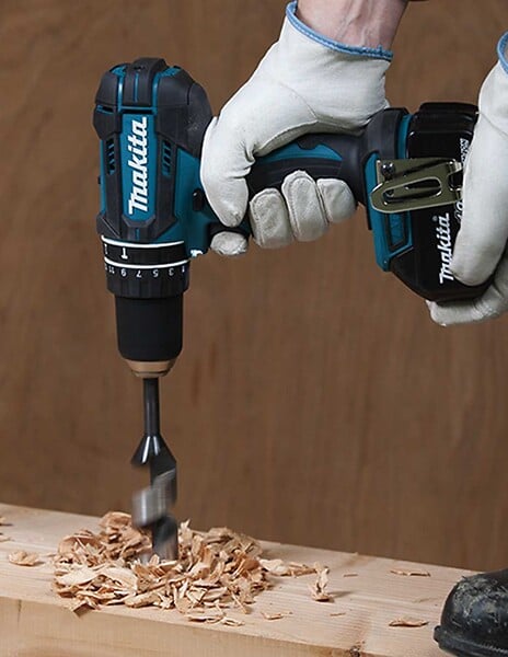 MAKITA - Perceuse visseuse à percussion MAKITA DHP482Z 18 V Li-ion Ø 13 mm (vendu sans batterie) - large