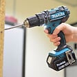 MAKITA - Perceuse visseuse à percussion MAKITA DHP482RTJ 18 V Li-Ion 5 Ah Ø 13 mm - vignette