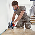 BOSCH - Scie circulaire plongeante sans fil BITURBO BOSCH GKT 18V-52 GC 2 x 5.5Ah - vignette