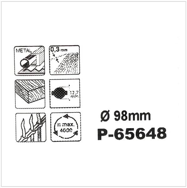 MAKITA - Brosse MAKITA P-65648 en fil d'acier cuivré Ø 98 mm pour décapeur à rouleau MAKITA 9741 860 W - large