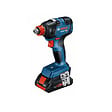 BOSCH - Pack BOSCH Perceuse-visseuse GSB 18V-45 + Boulonneuse GDX 18V-200 + Meuleuse GWS 18V-7 + 2 batteries 5.0Ah 18V + chargeur - vignette