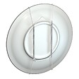 ARTITEQ - Crochet porte assiette 18 -25 cm - accrochage assiette au mur - vignette