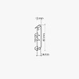 TECNOPROFILS - Paire d'Embouts de Plinthe Alvéolaire PVC - Anthracite - vignette