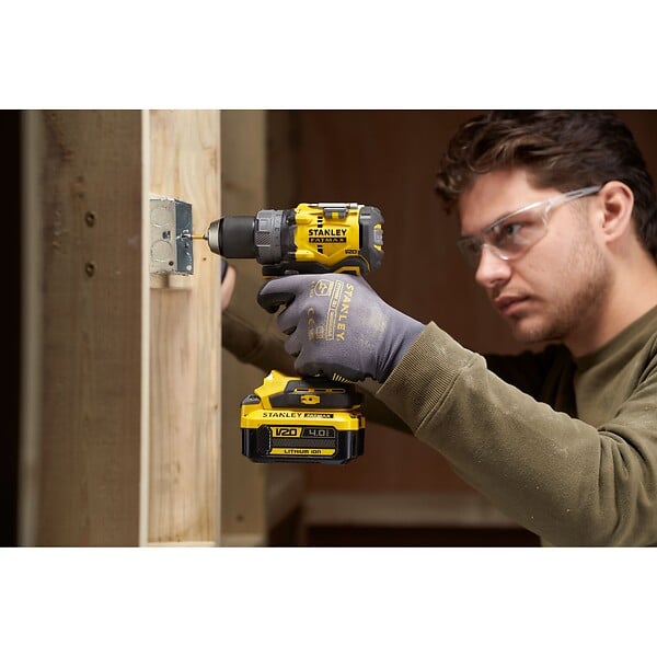 STANLEY Fatmax - Perceuse-visseuse sans fil 80 Nm - 18V - 2 batteries 2 Ah - large
