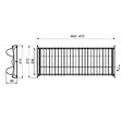 EMUCA - Égouttoir Suprastar pour module, 700, Acier, Chromé - vignette