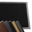 VOUNOT - Tapis de porte paillasson 40x60cm Noir - vignette