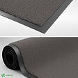 VOUNOT - Tapis de porte paillasson 90x150cm Anthracite - vignette