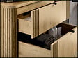 OTITEC - Ensemble de meubles sous vasque - 120 cm - avec Plan - Vasque - OLIVE - Chêne - vignette