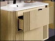 OTITEC - Ensemble de meubles sous vasque - 80 cm - avec Vasque - OLIVE - Chêne - vignette