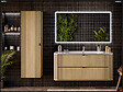 OTITEC - Ensemble de meubles sous vasque - 120 cm - avec Vasque - Colonne - OLIVE - Chêne - vignette