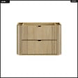 OTITEC - Meuble sous vasque - H.52 x L.80 x P.45 - OLIVE - Chêne - vignette