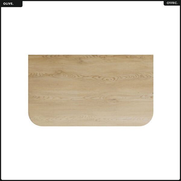 OTITEC - Plan vasque - H.2 x L.80 x P.45 - OLIVE - Chêne - large