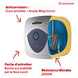 ARISTON - Chauffe-eau electrique ARISTON Blu Evo sur-évier - 30 l - vignette