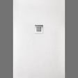 SANYCCES - Receveur de douche 100 x 120 cm extra plat STRATO surface ardoisée rectangulaire blanc - vignette