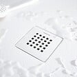 SANYCCES - Receveur de douche 100 x 120 cm extra plat STRATO surface ardoisée rectangulaire blanc - vignette