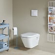 SIAMP - Pack WC Suspendu Bâti-support Universel Siamp avec Cuvette rectangulaire Diago - vignette
