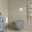 SIAMP - Pack WC Suspendu Bâti-support Universel Siamp avec Cuvette Sans Bride Gris mat Cyrus - vignette