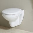 GODART - Cuvette WC suspendu NF avec bride Sydney, abattant simple - vignette