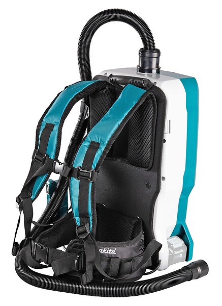 MAKITA - Aspirateur dorsal - Nettoyage - XGT 40V, volume 6 L avec AWS (Chantier), sans batterie ni chargeur -  - VC012GZ01 - large