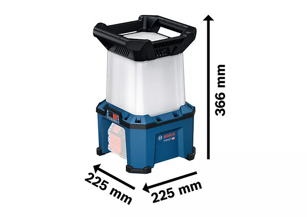 BOSCH - Projecteur de chantier sans fil GLA 18VH-7500 Professional sans batterie, ni chargeur -  - 06014A5000 - large