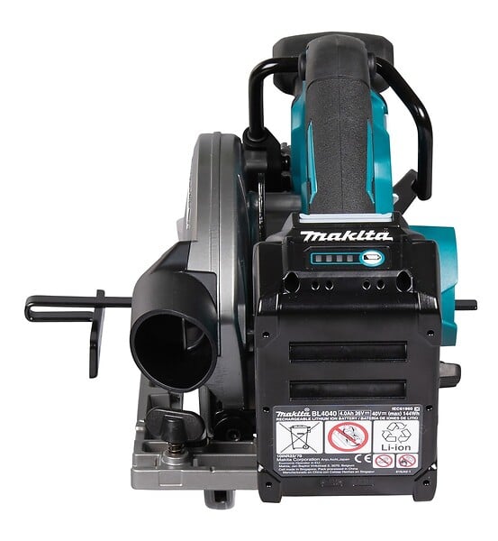 MAKITA - Scie circulaire XGT Scie Ø 165 mm livrée avec 2 batteries 2,5 Ah, 1 Chargeur rapide DC40RA, 1 Coffret Makpac 3 -  - HS012GD201 - large