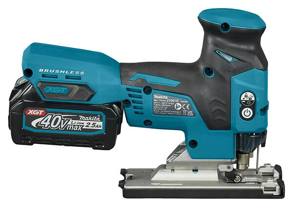 MAKITA - Scie sauteuse Pommeau XGT + 2 batteries 2,5 Ah + 1 Chargeur rapide + Coffret Makpac -  - JV001GD201 - large