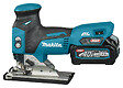 MAKITA - Scie sauteuse Pommeau XGT + 2 batteries 2,5 Ah + 1 Chargeur rapide + Coffret Makpac -  - JV001GD201 - vignette
