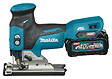MAKITA - Scie sauteuse Pommeau XGT + 2 batteries 2,5 Ah + 1 Chargeur rapide + Coffret Makpac -  - JV001GD201 - vignette