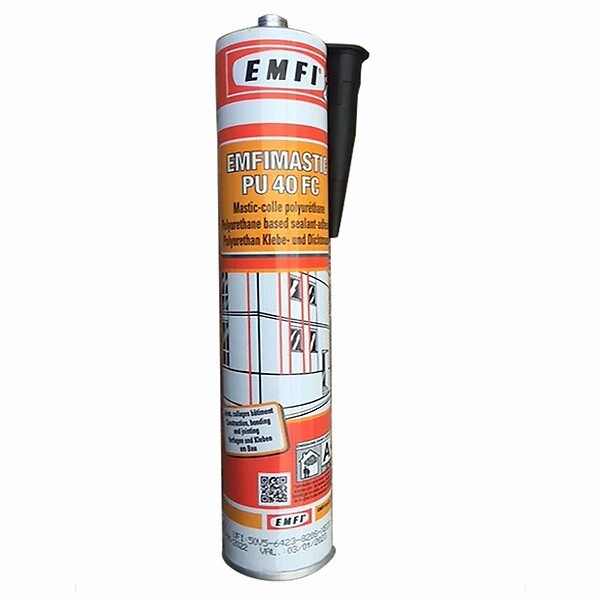 EMFI - Mastic polyurethane en cartouche 300ML PU403 noir/25 - EMFI - 74171DE002 - large