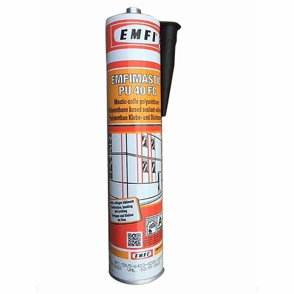 EMFI - Mastic polyurethane en cartouche 300ML PU403 brun/25 - EMFI - 74171CE002 - large