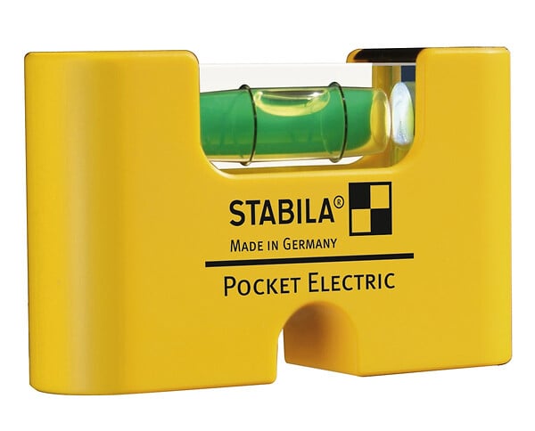 STABILA - Niveaux à bulle Pocket Electric, 7 cm STABILA 18115 - large